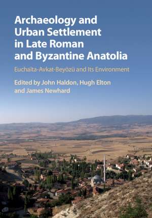 Archaeology and Urban Settlement in Late Roman and Byzantine Anatolia: Euchaïta-Avkat-Beyözü and its Environment de John Haldon