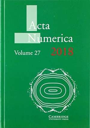 Acta Numerica 2018: Volume 27 de Arieh Iserles