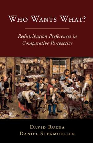 Who Wants What?: Redistribution Preferences in Comparative Perspective de David Rueda