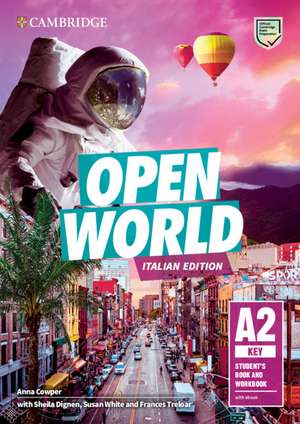 Open World Key Student's Book and Workbook with ebook: Italian Edition de Anna Cowper