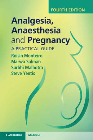 Analgesia, Anaesthesia and Pregnancy: A Practical Guide de Róisín Monteiro