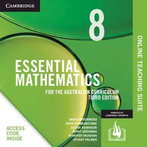 Essential Mathematics for the Australian Curriculum Year 8 Online Teaching Suite Card de David Greenwood