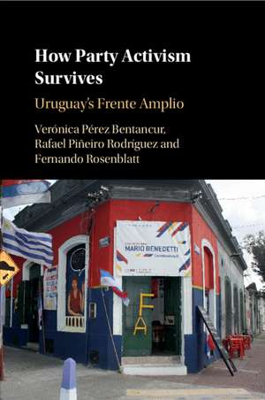 How Party Activism Survives: Uruguay's Frente Amplio de Verónica Pérez Bentancur