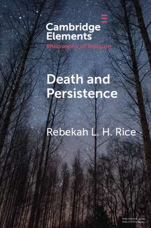 Death and Persistence de Rebekah L. H. Rice