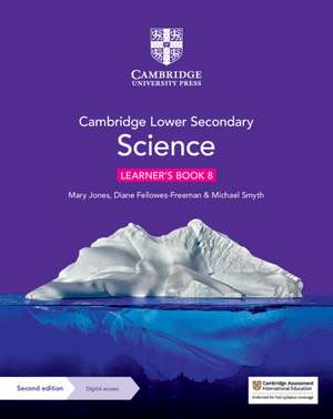 Cambridge Lower Secondary Science Learner's Book 8 with Digital Access (1 Year) de Mary Jones