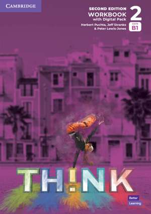 Think Level 2 Workbook with Digital Pack British English de Herbert Puchta