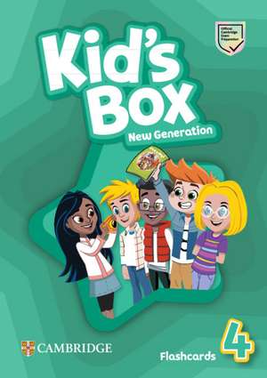 Kid's Box New Generation Level 4 Flashcards British English de Caroline Nixon