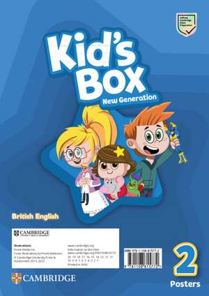 Kid's Box New Generation Level 2 Posters British English de Caroline Nixon