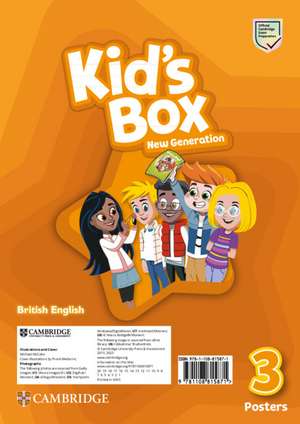 Kid's Box New Generation Level 3 Posters British English de Caroline Nixon