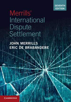 Merrills' International Dispute Settlement de John Merrills