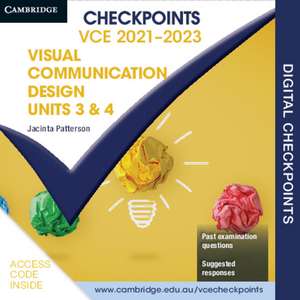 Cambridge Checkpoints VCE Visual Communication Units 3&4 2021–2023 Digital Card de Jacinta Patterson