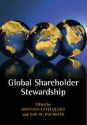 Global Shareholder Stewardship de Dionysia Katelouzou