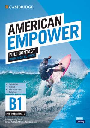 American Empower Pre-intermediate/B1 Full Contact with Digital Pack de Adrian Doff