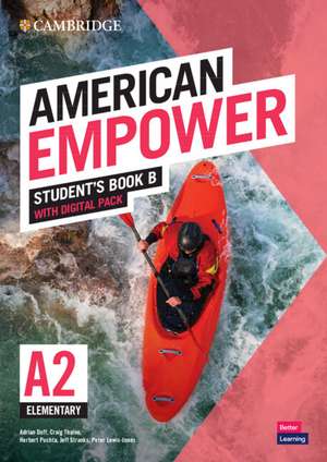 American Empower Elementary/A2 Student's Book B with Digital Pack de Adrian Doff