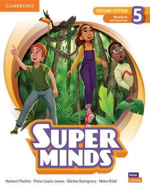 Super Minds Level 5 Workbook with Digital Pack British English de Herbert Puchta