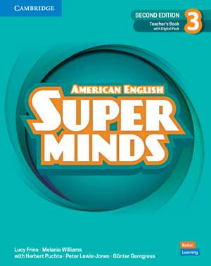 Super Minds Level 3 Teacher' Book with Digital Pack American English de Lucy Frino