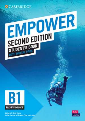 Empower Pre-intermediate/B1 Student's Book with Digital Pack de Adrian Doff