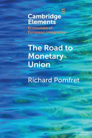 The Road to Monetary Union de Richard Pomfret