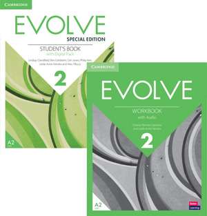 Evolve Level 2 Student's Book with Digital Pack and Workbook with Audio Special Edition de Lindsay Clandfield