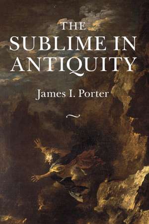 The Sublime in Antiquity de James I. Porter