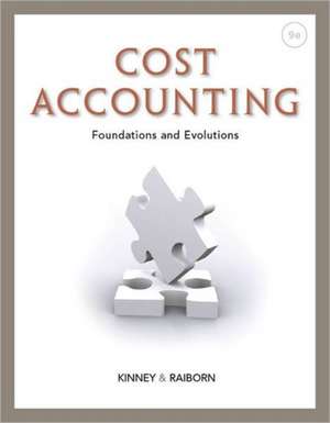 Cost Accounting de Michael R Kinney