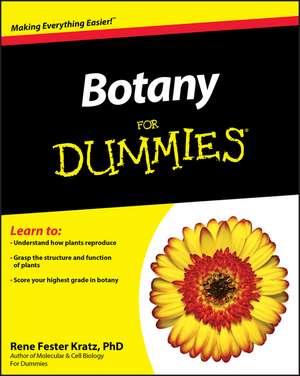 Botany For Dummies de RF Kratz