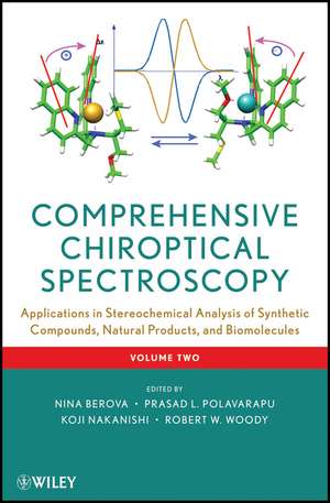 Comprehensive Chiroptical Spectroscopy, Volume 2 de Nina Berova