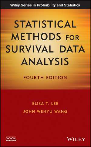 Statistical Methods for Survival Data Analysis, Fourth Edition de ET Lee