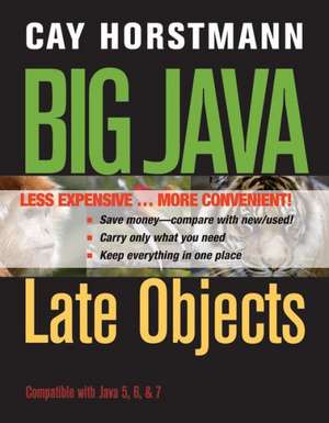 Big Java Late Objects de Cay S. Horstmann