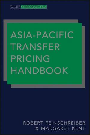 Asia–Pacific Transfer Pricing Handbook de R Feinschreiber