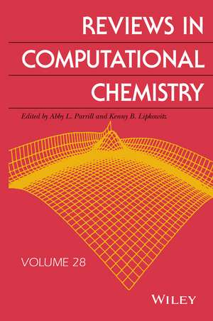 Reviews in Computational Chemistry Volume 28 de AL Parrill