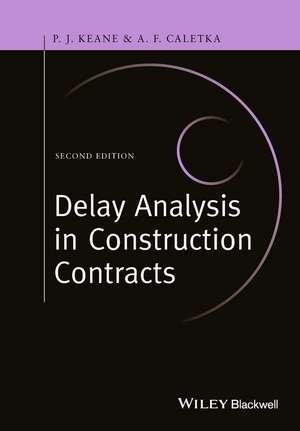 Delay Analysis Construction 2e C de P. John Keane