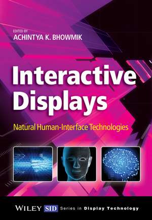 Interactive Displays – Natural Human–Interface Technologies de AK Bhowmik