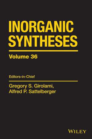 Inorganic Syntheses V36 de GS Girolami