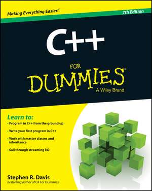 C++ For Dummies, 7e de SR Davis