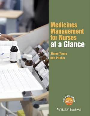 Medicines Management for Nurses at a Glance de Simon Young