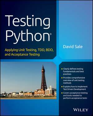 Testing Python de David Sale