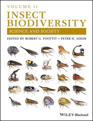 Insect Biodiversity – Science and Society Volume 2 de RG Foottit