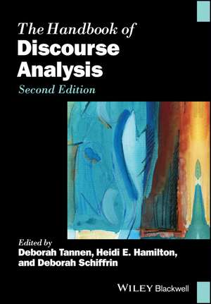 The Handbook of Discourse Analysis 2e de D Tannen