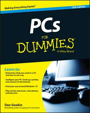 PCs For Dummies, 13e de D Gookin