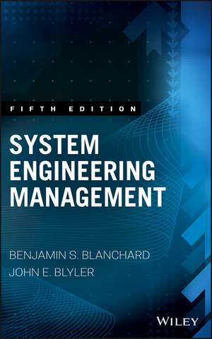 System Engineering Management de Benjamin S Blanchard