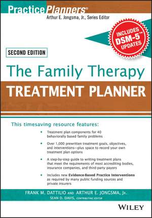 The Family Therapy Treatment Planner, with DSM–5 Updates, 2e de FM Dattilio