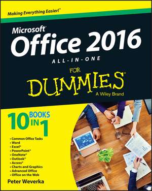 Office 2016 All–In–One For Dummies