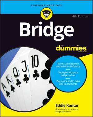 Bridge For Dummies, 4e de E Kantar