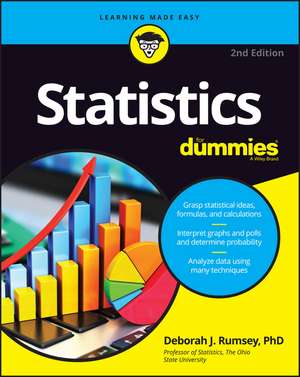 Statistics for Dummies de Deborah J Rumsey