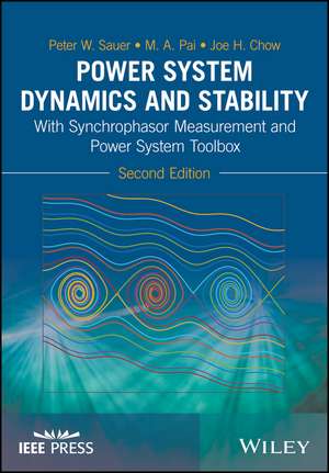 Power System Dynamics and Stability de Peter W Sauer