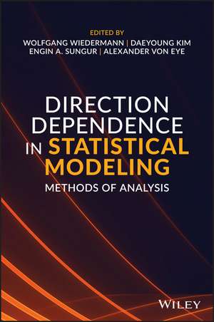 Direction Dependence in Statistical Modeling de Wolfgang Wiedermann