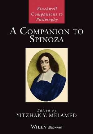 A Companion to Spinoza de Y Melamed