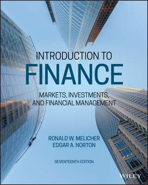 Intro to Finance 17th Edition de Melicher