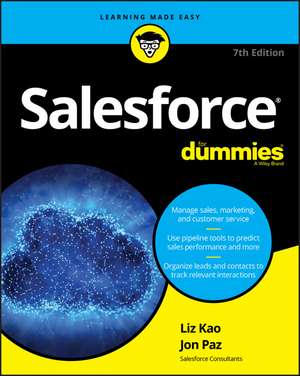 Salesforce.com For Dummies, 7th Edition de L Kao
